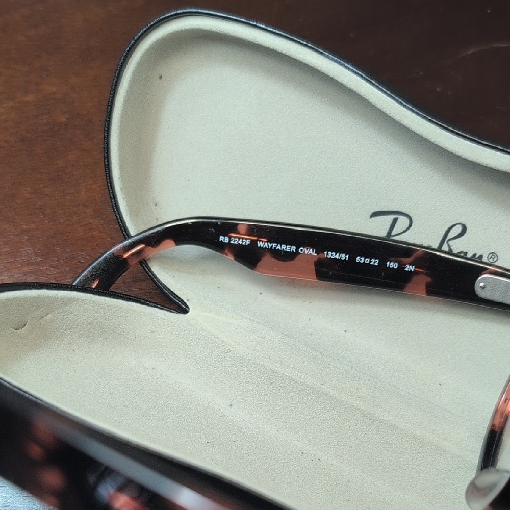 Ray-Ban Tortoiseshell Women's Glasses - Picture 4 of 4